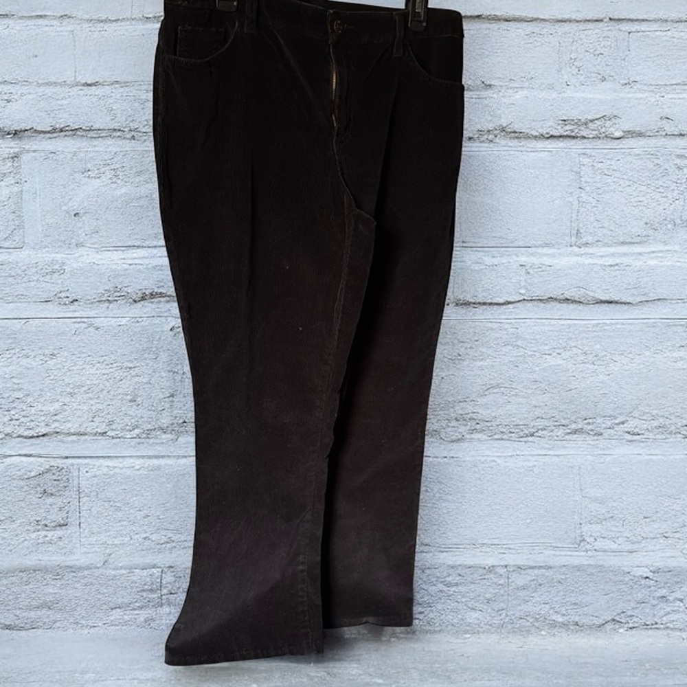 St. John's Bay Black corduroy Jeans Classic Durable Design RK5n